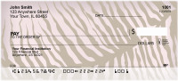 Pastel Zebra Prints Personal Checks | QBR-21