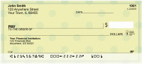 Colorful Plaids And Dots Personal Checks | QBR-41