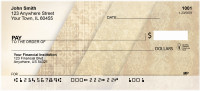 Golden Damask Personal Checks | QBR-60