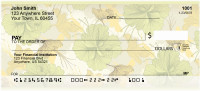 Hibiscus Sunshine Personal Checks | QBR-63