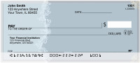 Old World Florish Personal Checks | QBS-25