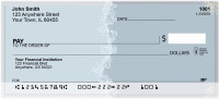 Old World Florish Personal Checks | QBS-25