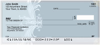 Old World Florish Personal Checks | QBS-25