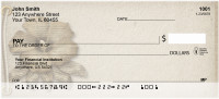Vintage Scrapbook Personal Checks | QBS-38