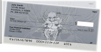 Stylish Skulls Side Tear Personal Checks | STGEP-60