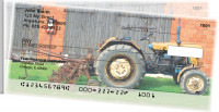Tractors Side Tear Personal Checks | STTRA-02