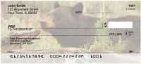 Black Bear Cubs Personal Checks | ZANI-44