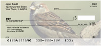 Sparrow In Spring Personal Checks | ZANJ-17