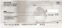 Sparrow In Winter Personal Checks | ZANJ-18