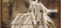 Horse Paintings Personal Checks | ZANJ-34