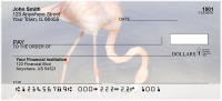 Pink Flamingo Personal Checks | ZANJ-59