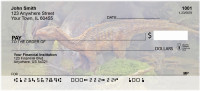 Dinosaurs Roaming Forests & Lakes Personal Checks | ZANK-02