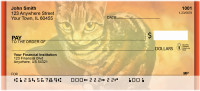 Cat Portrait Personal Checks | ZANK-25