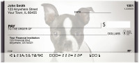 Boston Terrier Puppies Personal Checks | ZDOG-03