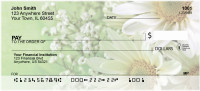 Daisies On Green Personal Checks | ZFLO-14
