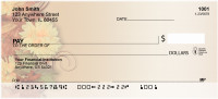 Fall Mums In Bloom Personal Checks | ZFLO-33
