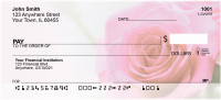 Pink Roses Personal Checks | ZFLO-40