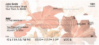 Hibiscus - Colorful Watercolor Personal Checks | ZFLO-63