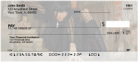 Female Vampire In Gothic Castle Personal Checks | ZFUN-09