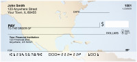 Maps Of All Colors Personal Checks | ZFUN-24