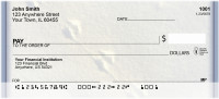 Animal Tracks in the Snow Personal Checks | ZGEO-30