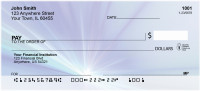 Spark of a Blue Flame Personal Checks | ZGEO-36