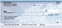 Digital Hexagons Personal Checks | ZGEO-42