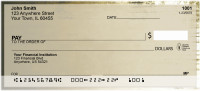 Coffee Grunge Personal Checks | ZGEO-55