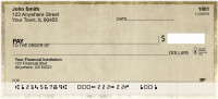 Coffee Grunge Personal Checks | ZGEO-55
