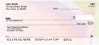 Soft Peach Personal Checks | ZGEO-86