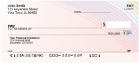 Soft Peach Personal Checks | ZGEO-86