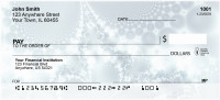 Icy Abstracts Personal Checks | ZGEO-88
