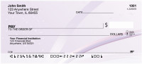 Lavender Crush Personal Checks | ZGEO-93
