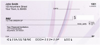 Lavender Crush Personal Checks | ZGEO-93