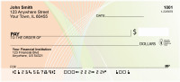 Pastel Techno Personal Checks | ZGEO-95
