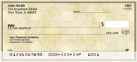 Vintage Dots Personal Checks | ZGEP-01