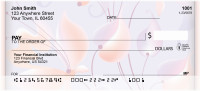 Spaced Flowers Personal Checks | ZGEP-07