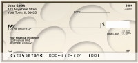 Taupe Circles Personal Checks | ZGEP-25