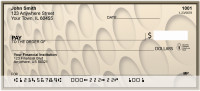 Taupe Circles Personal Checks | ZGEP-25