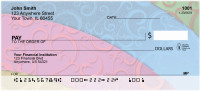 Rainbow Filigree Personal Checks | ZGEP-39