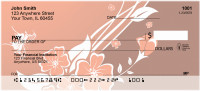 Floral Romance Personal Checks | ZGEP-40
