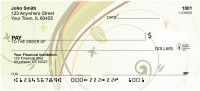 Tropical Filigree Foliage Personal Checks | ZGEP-42