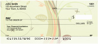 Tropical Filigree Foliage Personal Checks | ZGEP-42