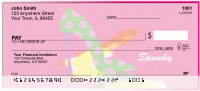 Hot Pink And Saucy Personal Checks | ZGIR-10