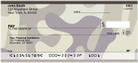 Camouflage Browns and Greens Personal Checks | ZMIL-08