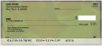 Camouflage - Bright Green Camo Personal Checks | ZMIL-23