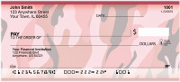 Camouflage - Pinks And Corals Personal Checks | ZMIL-27