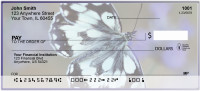 Lavender Blue Butterfly Personal Checks | ZMUS-15