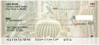 Cactus Flowers Personal Checks | ZNAT-21