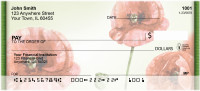 Watercolor Poppy Personal Checks | ZNAT-32